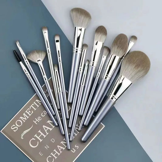 14pcs Makeup Brushes Set – Affordable & Professional Tools for Students and Beginners