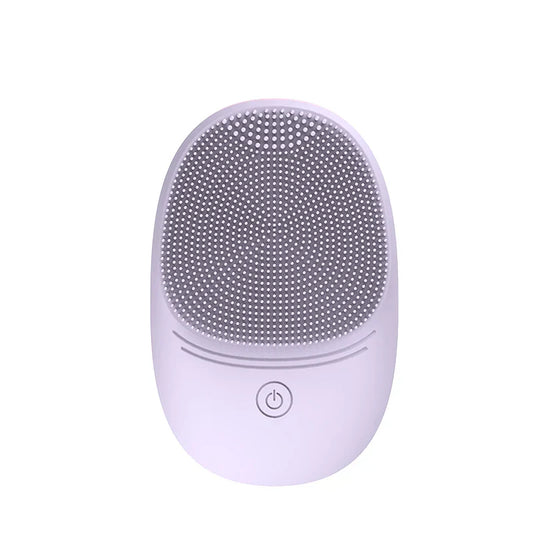 Soft Silicone Electric Facial Cleanser – Sonic Vibration Brush for Deep Skin Cleansing
