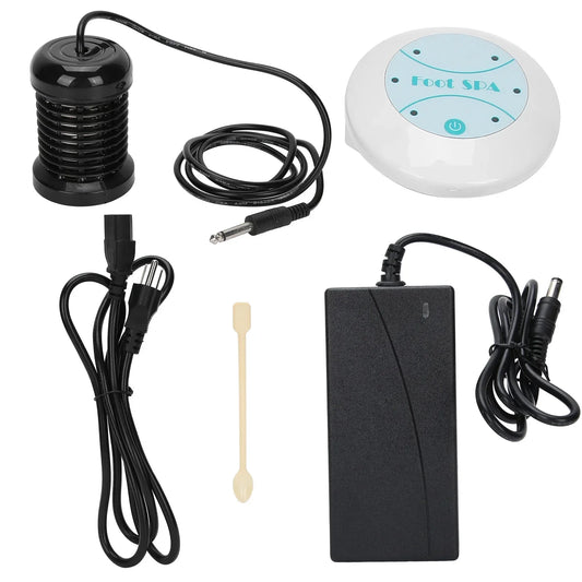 Detox Ion Electric Mini Foot Spa – Aqua Ionic Cleanse & Vibrating Foot Bath Machine