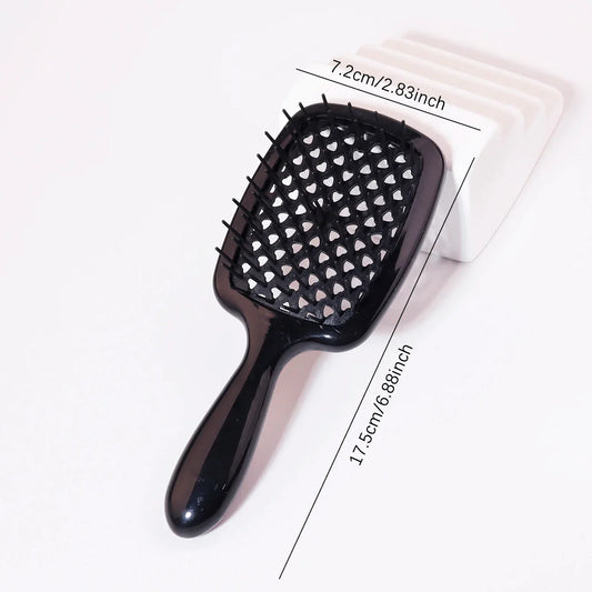 Anti-Static Tangled Hair Comb – Hollow Out Massage Brush for Curly Hair & Salon Use