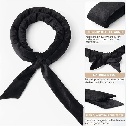 Heatless Curling Rod Headband – No-Heat Hair Curler for Effortless Overnight Curls