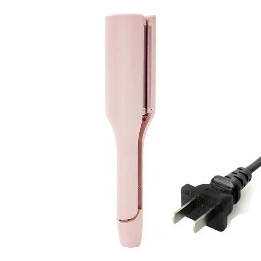 32mm Deep Wave Hair Curling Iron – Adjustable Temperature Crimping Styler for All Hair Types