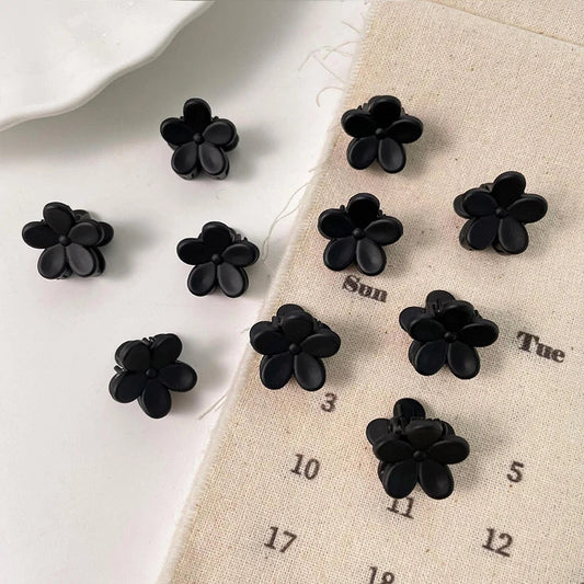 10Pcs/Lot Mini Hair Claw Clips – Small Plastic Hair Styling Accessories for Women & Kids