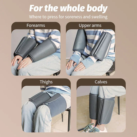 Jinkairui Electric Foot Massager – Soothing Shiatsu Massage with Heat & Adjustable Air Pressure