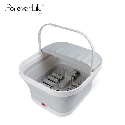 Portable Thermostatic Foot Massage Tub – Home Spa for Blood Circulation & Foot Relief
