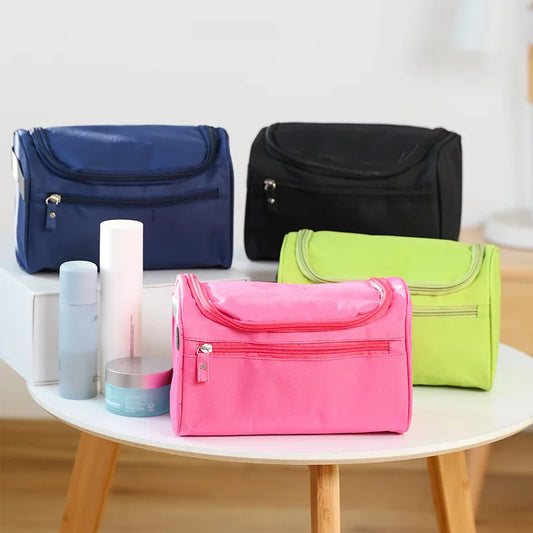 1–2PCS Travel Grooming Bag – High-Capacity Waterproof Makeup & Hiking Organizer