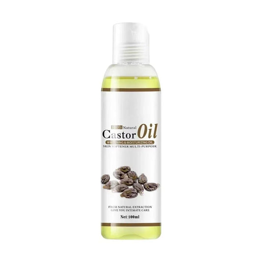 100ml Organic Essential Oil – Natural Castor & Vitamin C Oil for Body Relaxation & Skin Care
