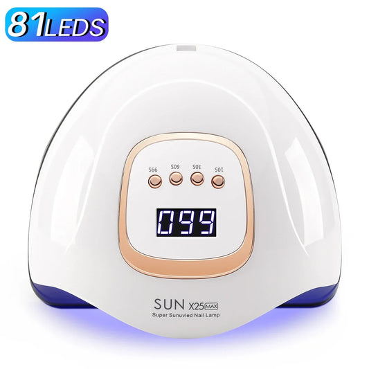380W UV LED Nail Lamp – Professional Nail Curing Lamp for All Gel Polish
